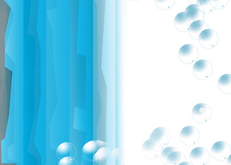 Image showing blue bubble