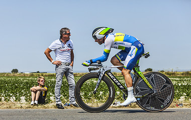 Image showing The Cyclist Michael Albasini