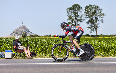 Image showing The Cyclist Brent Bookwalter