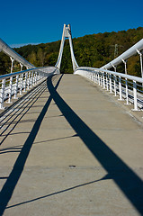 Image showing The bridge across the creek, dam Vranov.