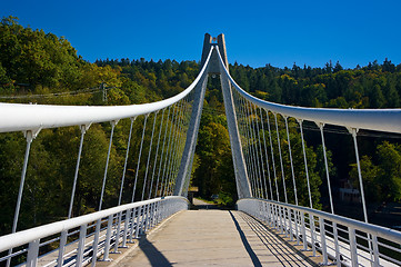 Image showing The bridge across the creek, dam Vranov.