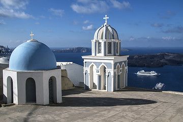 Image showing Oia Church, Santorini