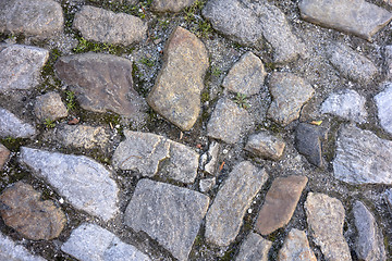 Image showing Pavement texture in Cesky Krumlov