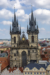 Image showing Tyn Church in Prague