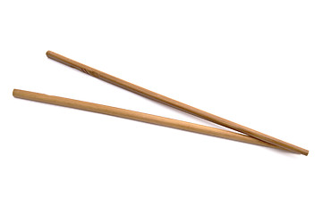 Image showing Wood chopsticks 