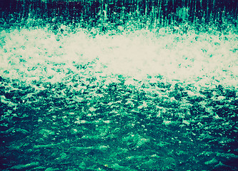 Image showing Retro look water background