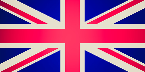 Image showing Retro look UK Flag