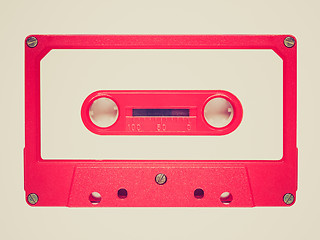 Image showing Retro look Tape cassette