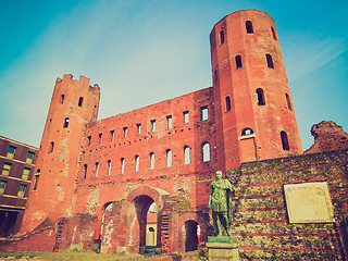 Image showing Retro look Torri Palatine, Turin