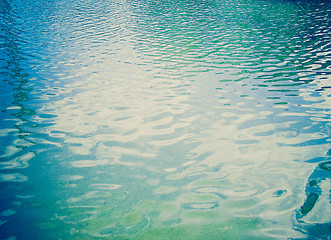 Image showing Retro look water background