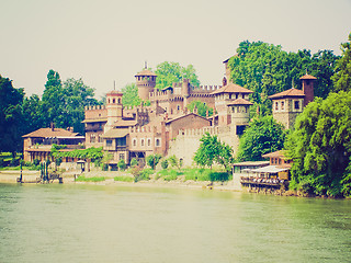 Image showing Retro look Medieval castle