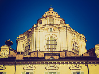 Image showing Retro look San Lorenzo Turin