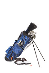 Image showing golfing equipment