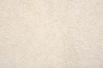 Image showing Texture plastered wall.