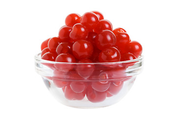 Image showing Bowl of cherries.