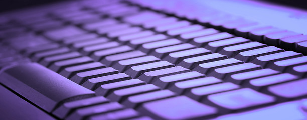 Image showing Computer keyboard