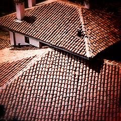 Image showing Tile roof