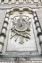 Image showing heraldic relief