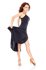 Image showing Beautiful modern dancer