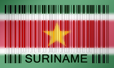 Image showing Barcode flag