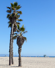 Image showing Santa Monica Beach