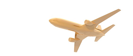 Image showing Gold Plane