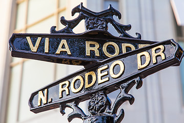 Image showing Rodeo Dr