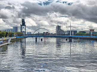 Image showing River Clyde - HDR