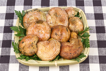 Image showing mushrooms, rovellons