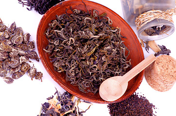 Image showing Tea Leafs