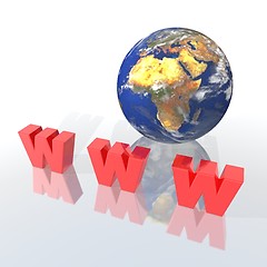 Image showing World Wide Web