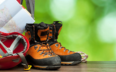 Image showing Hiking concept