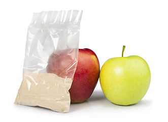 Image showing Apple and pectin powder