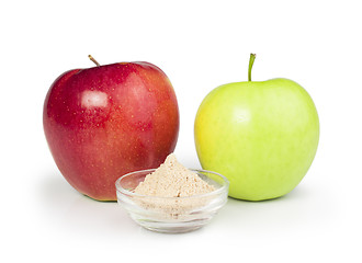 Image showing Apple and pectin powder