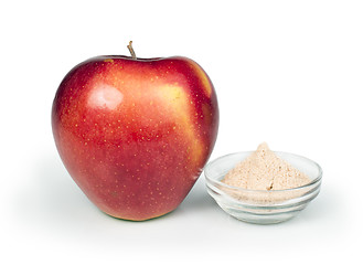 Image showing Apple and pectin powder