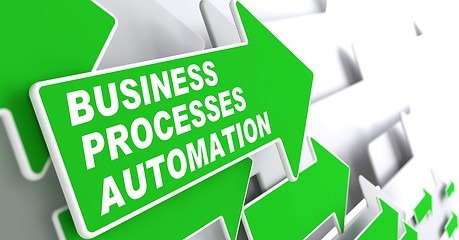 Image showing Business Processes Automation Concept.