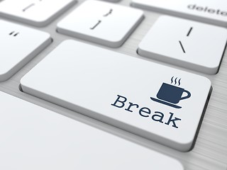 Image showing Keyboard with Break Button.