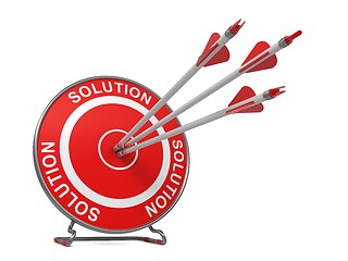 Image showing Solution. Business Background.