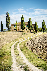 Image showing landscape tuscany