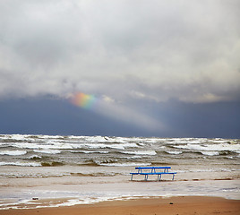 Image showing Stormy sea