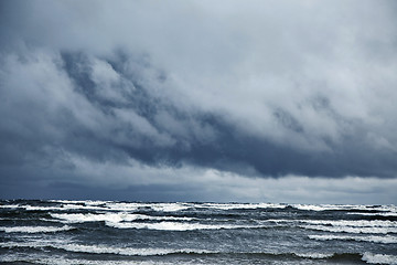 Image showing Stormy sea