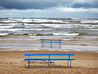 Image showing Stormy sea