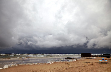 Image showing Stormy sea