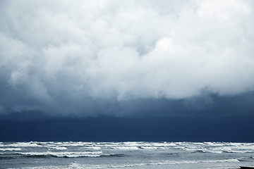 Image showing Stormy sea