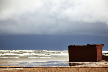 Image showing Stormy sea