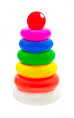 Image showing Children toy pyramid
