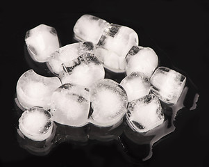 Image showing Ice cubes