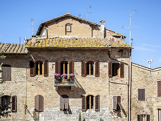 Image showing Traditional House in Tuscany