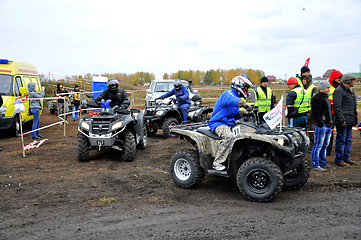Image showing Official closing of a season of driving on ATVs took place in Ty