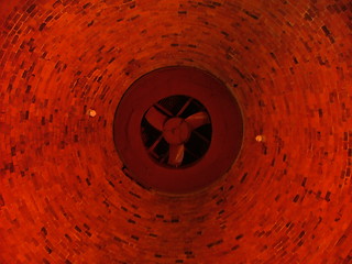 Image showing red ceiling